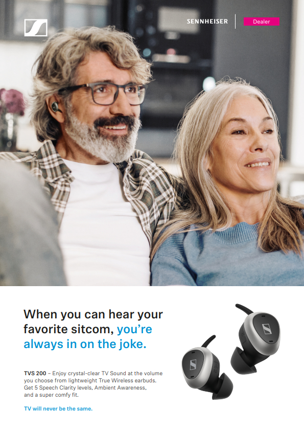 Sennheiser A4 Print Ad
