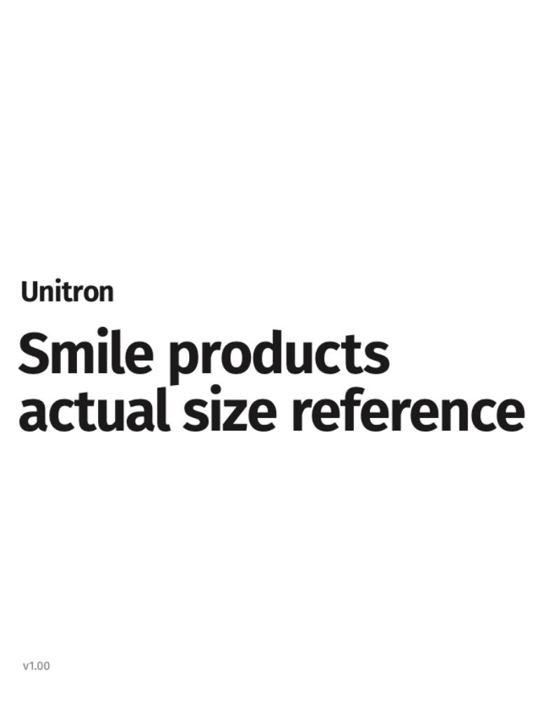 Actual Size Reference Chart