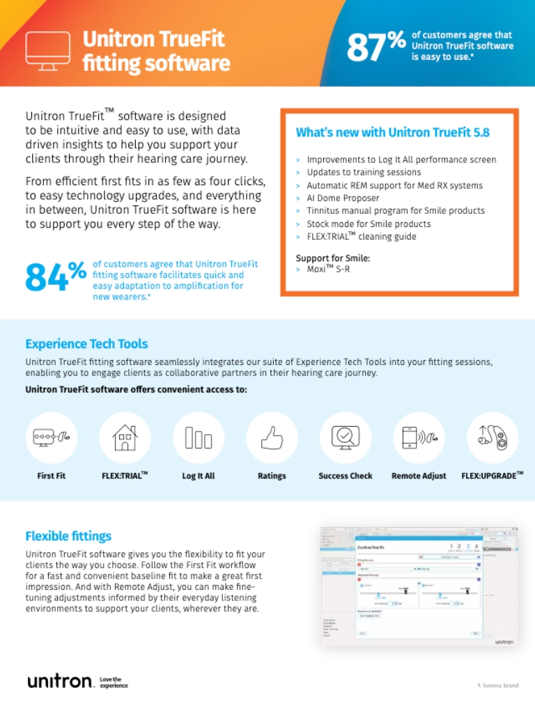 Flyer TrueFit B2B Overview V3